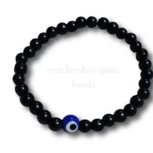 Black beaded bracelet